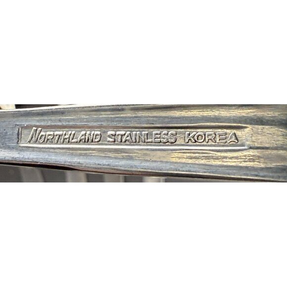 Northland Oneida Stainless Flatware 5 Dinner Forks Ornate Rendezvous Pattern - Picture 4 of 4